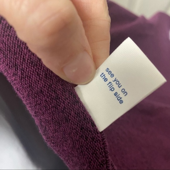 Old Navy Luxe medium purple tee - Picture 4 of 5